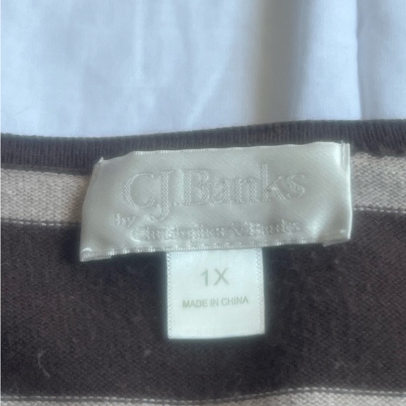 CUTE CJ BANKS SWEATER STRIPED - Picture 3 of 5